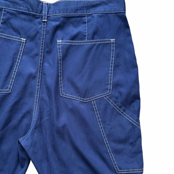 Polo Denim & Supply Womens Contrast Stitch Carpenter Pants 16 Blue Gorpcore - Picture 5 of 12